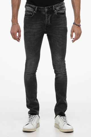 Dark Washed Skinny Fit Jeans 15cm