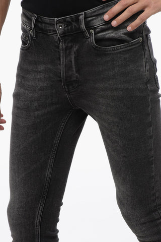 Dark Washed Skinny Fit Jeans 15cm
