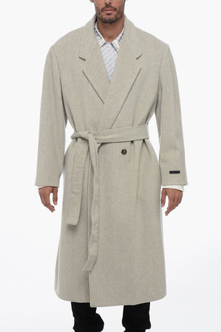 Cappotto Doppiopetto In Lana