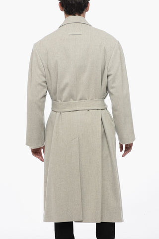 Cappotto Doppiopetto In Lana
