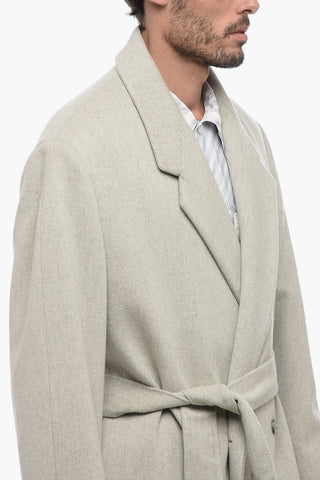 Cappotto Doppiopetto In Lana