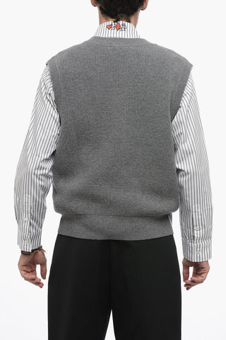 Wool Sleeveless V-Neck MELA Sweater