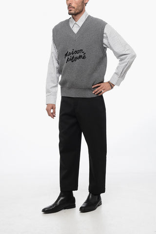 Wool Sleeveless V-Neck MELA Sweater