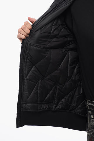 DRKSHDW Hooded GIMP Quilted Jacket