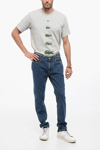 Jeans in Cotone Riciclato SPRAY con Passanti 15cm