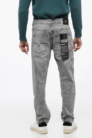 JEANS COUTURE Jeans Skinny Fit con Logo Patch