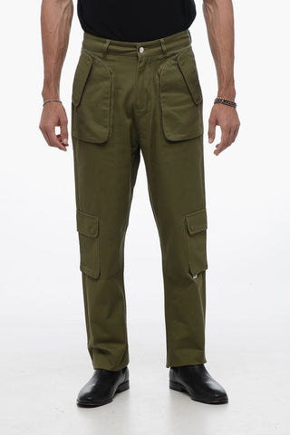 Solid Color Lightweight Cotton JADEN Cargo Pants
