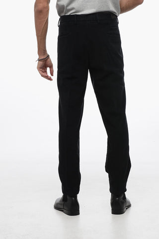 Regular Waist Cotton Stretch Chino pants