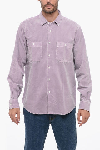 Corduroy Shirt with Breast-pockets