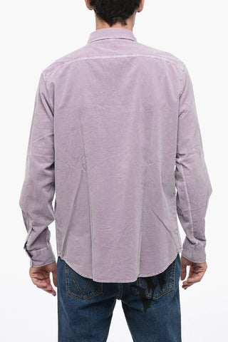 Corduroy Shirt with Breast-pockets