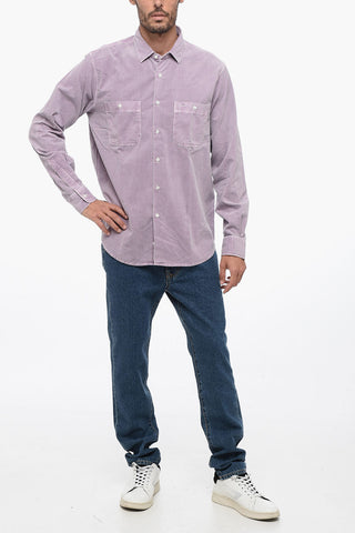 Corduroy Shirt with Breast-pockets