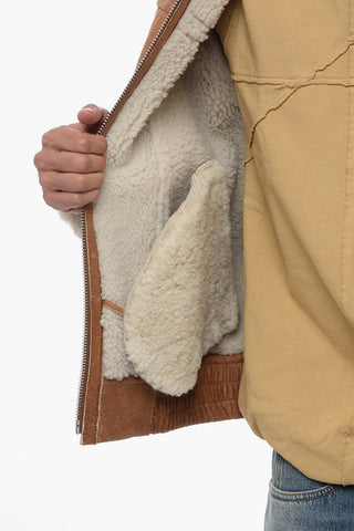 Shearling ALBERTO Aviator Jacket