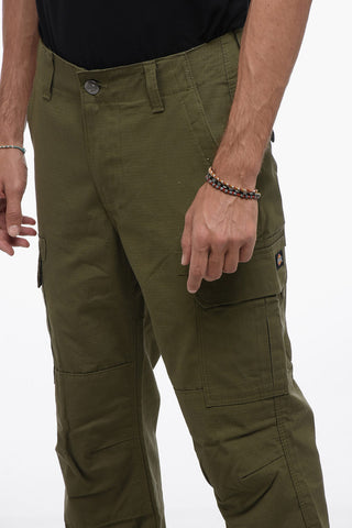 Pantaloni Cargo a Quadri Rip Stop