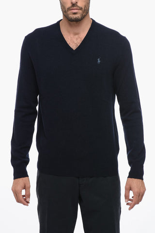 Maglia in Lana con Collo a V