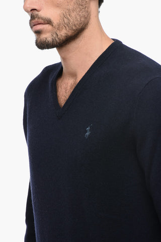 Maglia in Lana con Collo a V