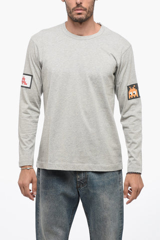 SHIRT Long-sleeved PACMAN Cotton T-Shirt