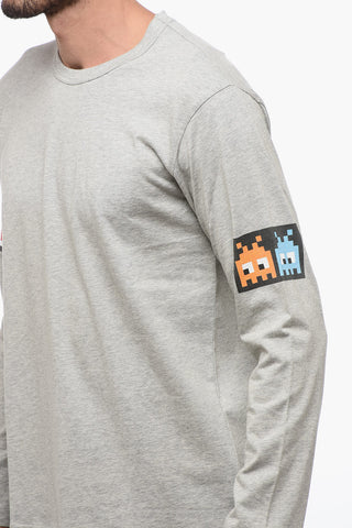 SHIRT Long-sleeved PACMAN Cotton T-Shirt
