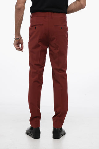 THIRTY TWO Pantaloni in Misto Lana con Abbottonatura Nascosta