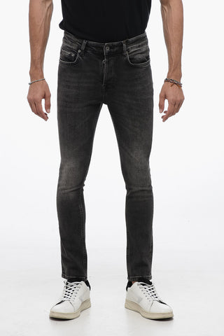 Dark Wash Skinny Fit Jeans 15cm
