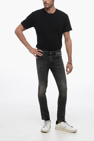 Dark Wash Skinny Fit Jeans 15cm