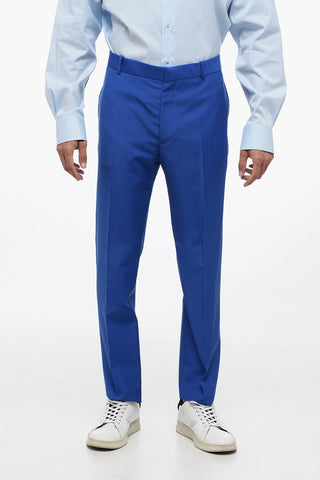 Pantaloni Slim-Fit In Lana