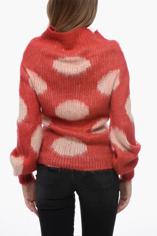 Merino Wool-blended Sweater with Cuffs