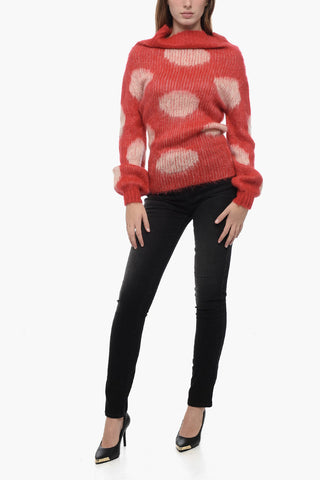 Merino Wool-blended Sweater with Cuffs