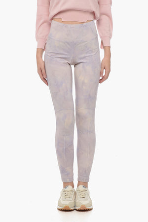 GRENOBLE DAY-NAMIC Breathable Jersey Leggings with Tie-Die Effect