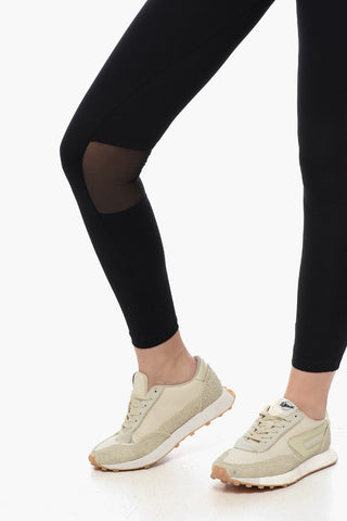 EA7 Leggings in Tessuto Tecnico con Tasca Posteriore