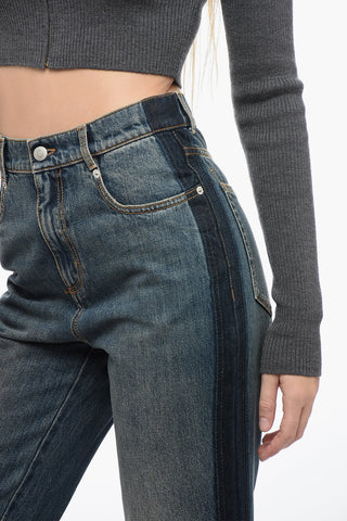 Delavè Denims with Turn-Up Hem