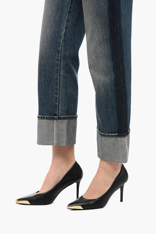 Delavè Denims with Turn-Up Hem