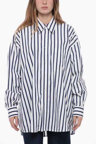 Stirped Shirt With Breast Pocket