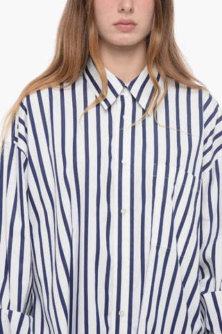 Stirped Shirt With Breast Pocket
