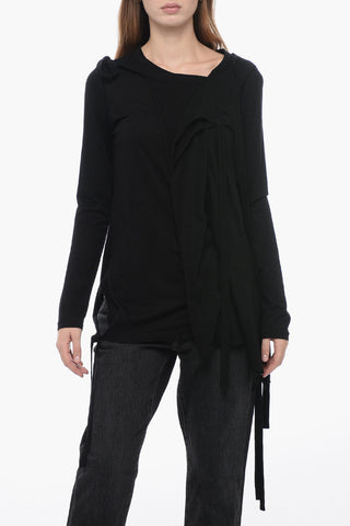 Top Multi Layer con Dettaglio Lacci