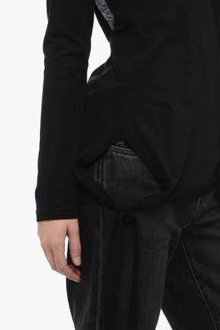 Top Multi Layer con Dettaglio Lacci