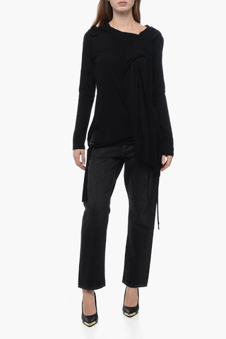 Top Multi Layer con Dettaglio Lacci