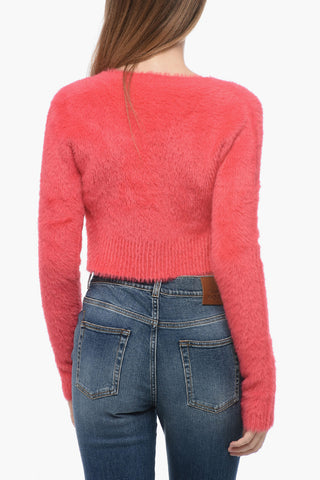 Cardigan LA MAILLE NEVE con Fermaglio Logo