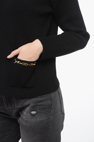 Maglia a Collo Alto DAILY con Tasche a Toppa