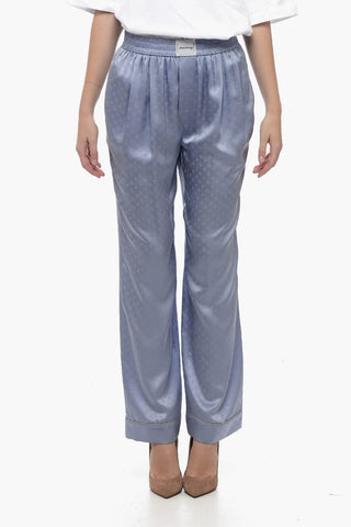 T by ALEXANDER WANG Silk Sleeping Pants with Paisley Motif