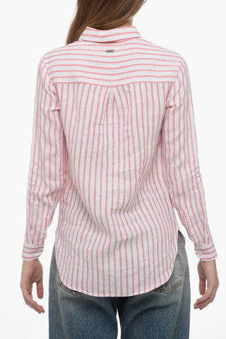 Awning Striped Linen Relaxed Fit Shirt
