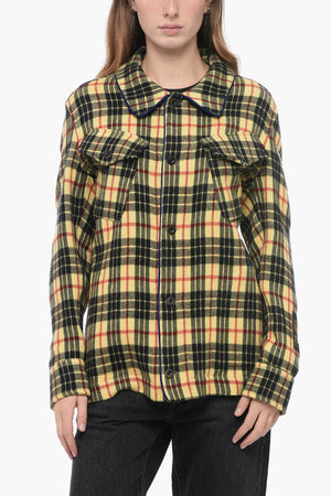 Tartan Wool Overshirt