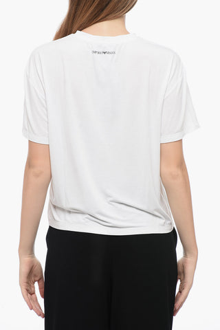EMPORIO ICON Crew Neck T-Shirt with Front Print