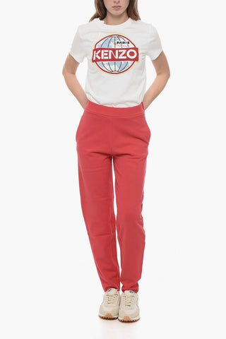 EMPORIO Brushed Cotton Sweatpants with Flush Pockets