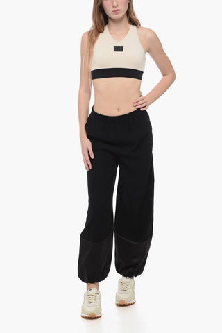 EMPORIO Balloon-Fit Trousers with Satin Hem