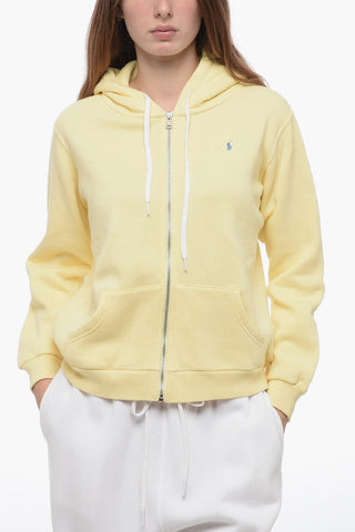 Fleece Cotton Blend Full Zip Hoodie