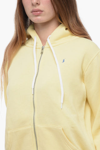 Fleece Cotton Blend Full Zip Hoodie