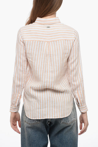 Awning Striped Linen Relaxed Fit Shirt