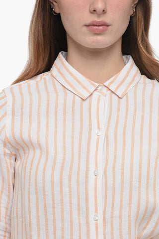 Awning Striped Linen Relaxed Fit Shirt