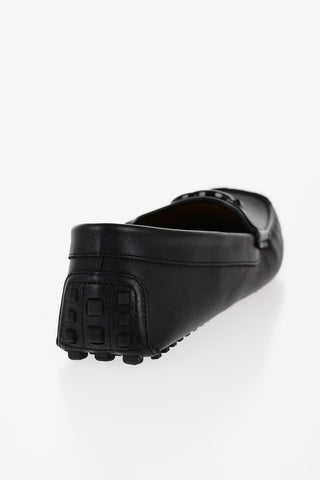 Leather Loafers with GG Monogram