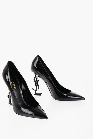 Patent Leather OPYUM Pumps with YSL Monogram Heel 11cm